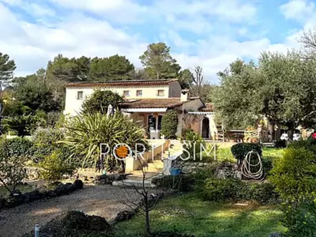 Saint Paul de Vence 06570 Achat / Vente maison 5 pièces t5 piscine parking
