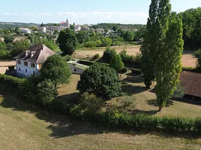 Saint Paul Flaugnac 46170 Achat / Vente maison 7 pièces t7 terrasse balcon