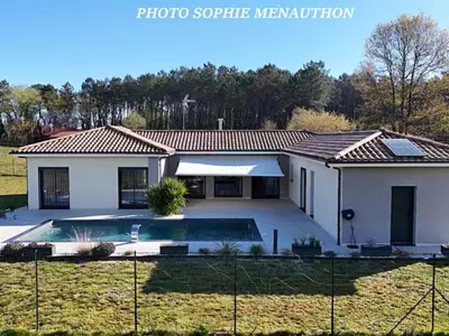 Saint Paul lès Dax 40990 Achat / Vente maison 5 pièces t5 au dernier étage piscine