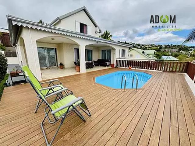 Saint Paul 97411 Achat / Vente maison 7 pièces t7 piscine terrasse