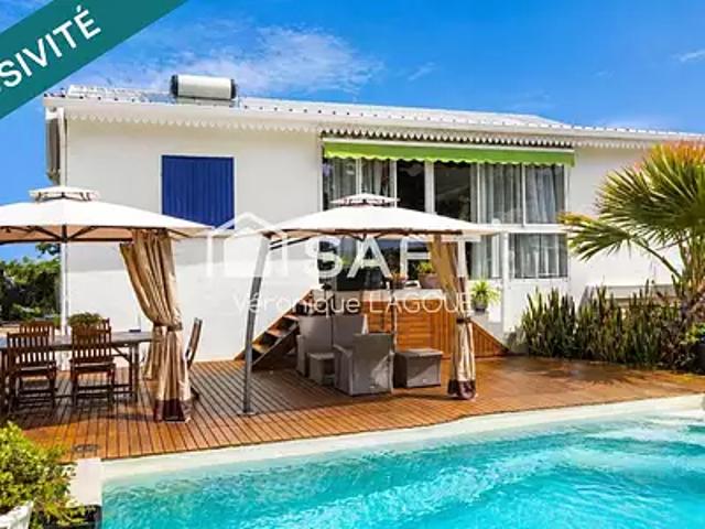 Saint Paul 97460 Achat / Vente maison 9 pièces t9 piscine parking