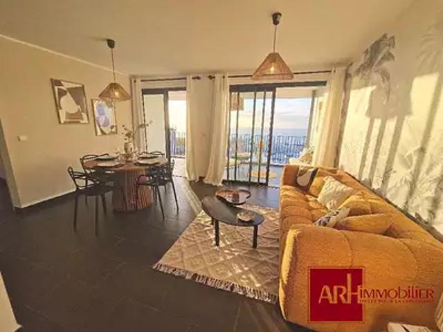 Saint Paul 97460 Location appartement 2 pièces t2 terrasse parking