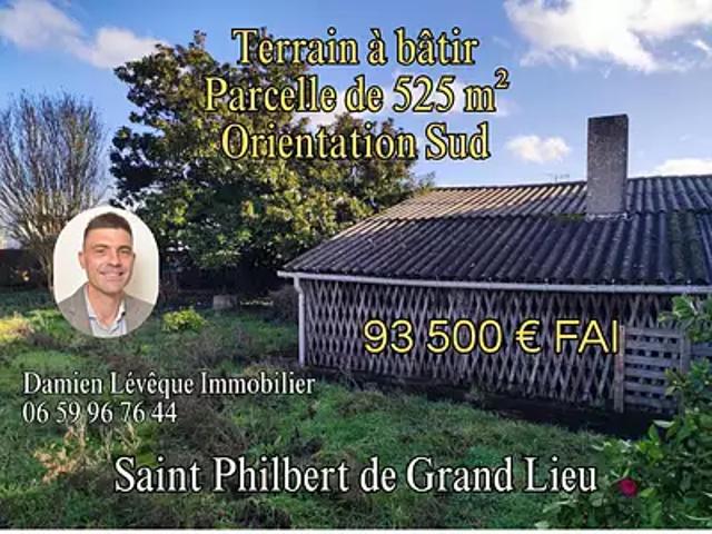 Saint Philbert de Grand Lieu 44310 Achat / Vente terrain
