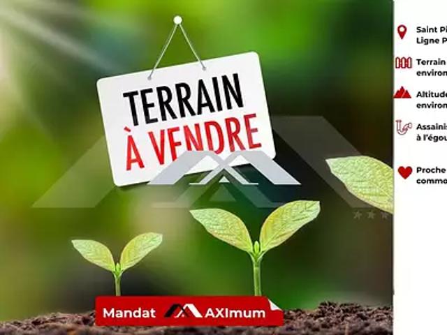 Saint Pierre 97410 Achat / Vente terrain