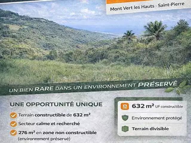 Saint Pierre 97410 Achat / Vente terrain