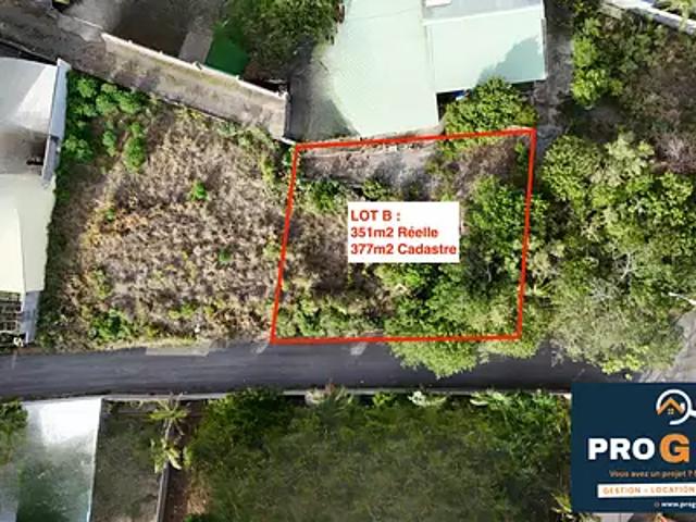 Saint Pierre 97410 Achat / Vente terrain