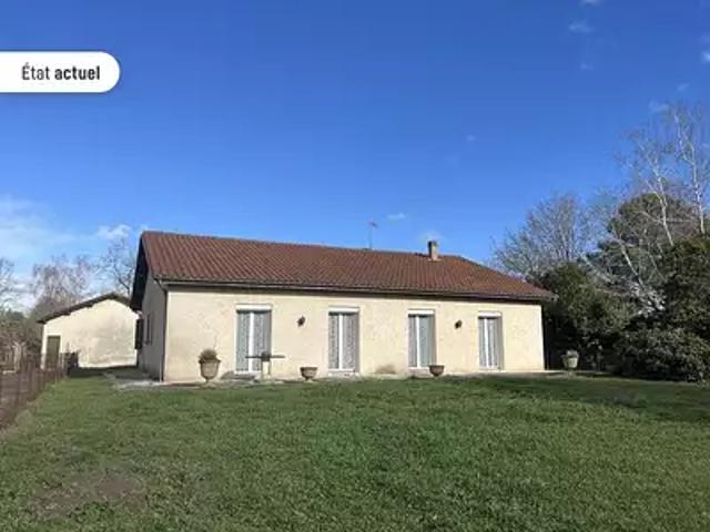 Saint Pierre d'Eyraud 24130 Achat / Vente maison 6 pièces t6 parking