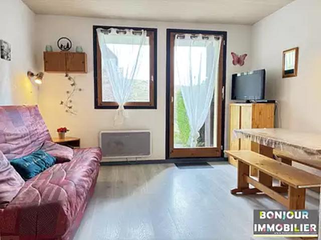 Saint Pierre de Chartreuse 38380 Achat / Vente appartement 1 pièce t1 terrasse