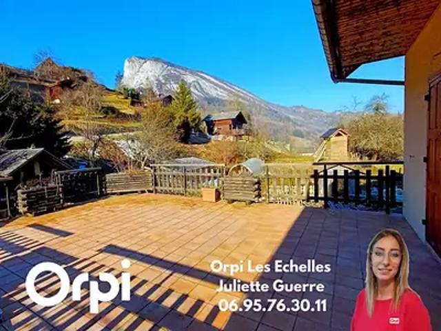 Saint Pierre d'Entremont 38380 Achat / Vente appartement 4 pièces t4 terrasse cave