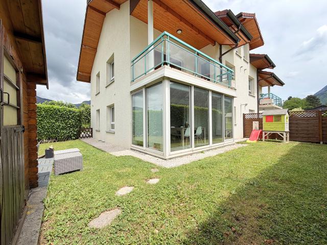SAINT PIERRE EN FAUCIGNY APPARTEMENT T3 A VENDRE EN REZ DE JARDIN