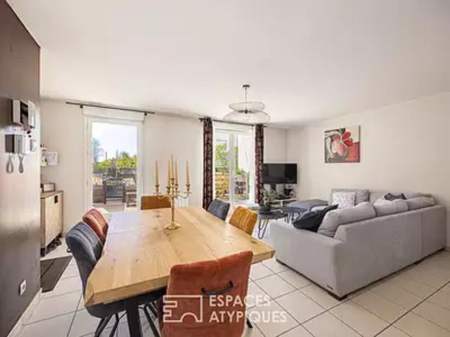Saint Priest 69800 Achat / Vente appartement 5 pièces t5 au dernier étage