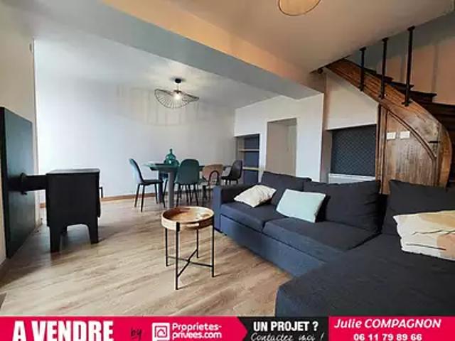 Saint Quentin en Mauges 49110 Achat / Vente maison 6 pièces t6 jardin cave
