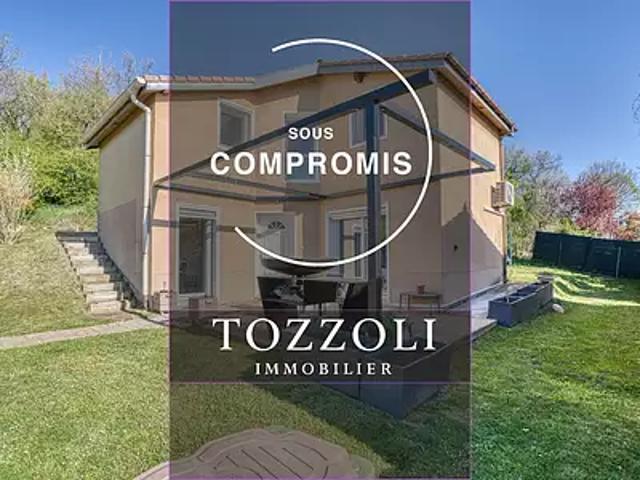 Saint Quentin Fallavier 38070 Achat / Vente maison 4 pièces t4 terrasse cave