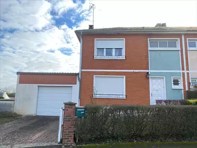Saint Quentin 02100 Achat / Vente maison 4 pièces t4 terrasse