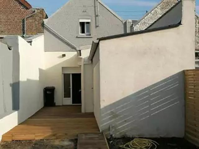 Saint Quentin 02100 Achat / Vente maison 4 pièces t4 jardin terrasse