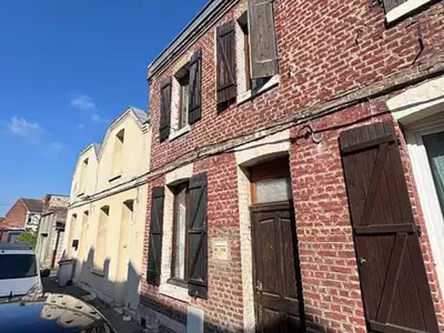 Saint Quentin 02100 Achat / Vente maison 5 pièces t5 jardin cave