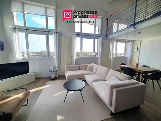 Saint Quentin 02100 Achat / Vente appartement 6 pièces t6 au dernier étage terrasse