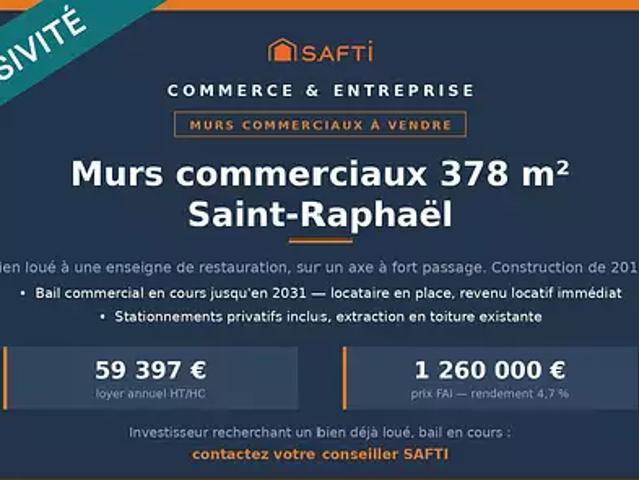 Saint Raphaël 83700 Achat / Vente divers 1 pièce