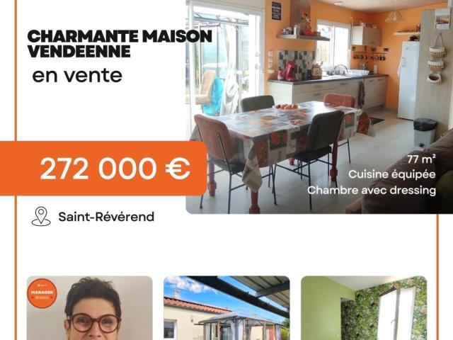 Saint Révérend Vente Maison 85