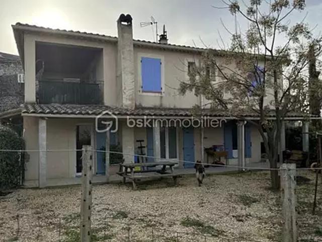 Saint Romain en Viennois 84110 Achat / Vente maison 9 pièces t9 terrasse cave