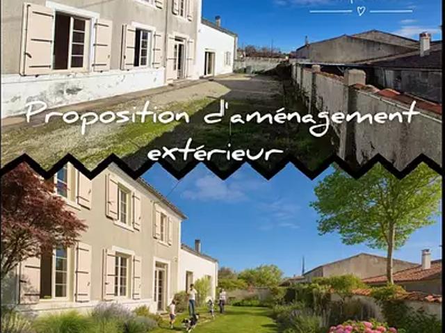 Saint Saturnin du Bois 17700 Achat / Vente maison 8 pièces t8 jardin