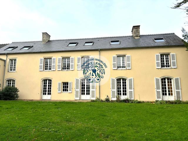 SAINT SAUVEUR LE VICOMTE, au coeur de la ville, grande maison de ville en excellent état