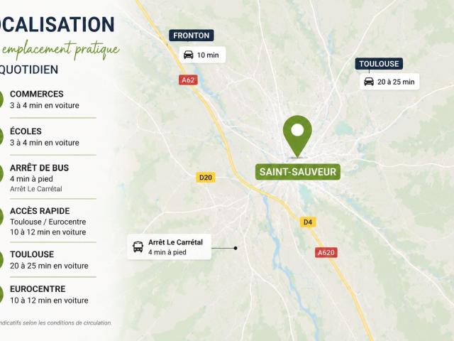 Saint Sauveur Vente Terrain 31