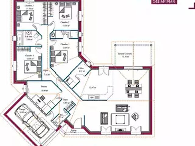 Saint Savin 33920 Programme neuf maison neuf à vendre 7 pièces