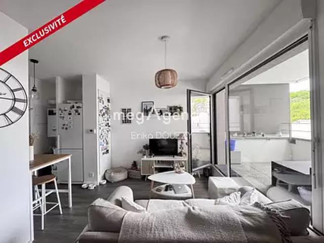 Saint Sébastien sur Loire 44230 Achat / Vente appartement 2 pièces t2 terrasse