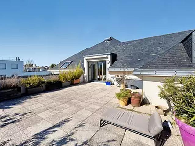 Saint Sébastien sur Loire 44230 Achat / Vente appartement 4 pièces t4 au dernier étage terrasse