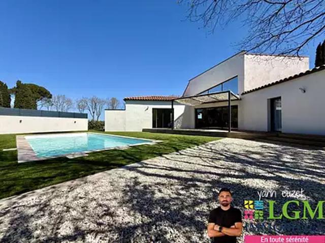 Saint Sériès 34400 Achat / Vente maison 5 pièces t5 piscine jardin