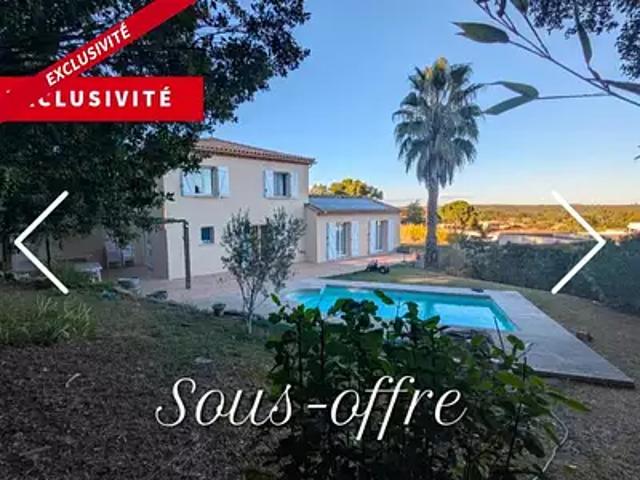 Saint Sériès 34400 Achat / Vente maison 5 pièces t5 terrasse