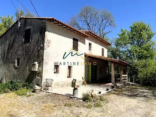 Saint Sernin 47120 Achat / Vente maison 4 pièces t4 piscine