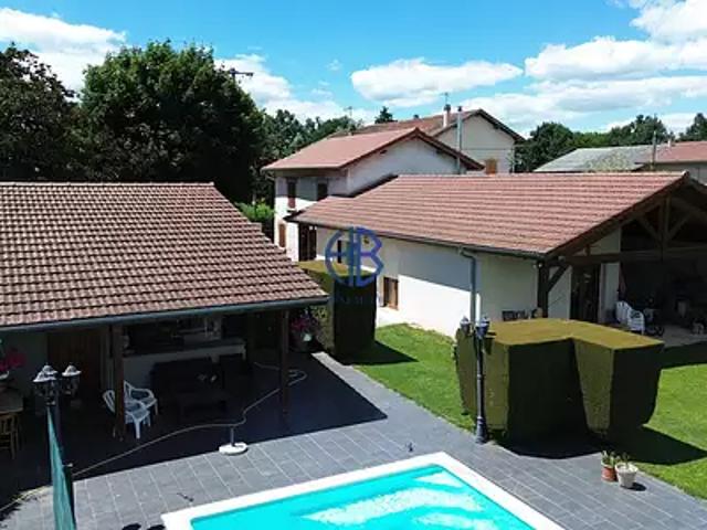 Saint Siméon de Bressieux 38870 Achat / Vente maison 6 pièces t6 au dernier étage