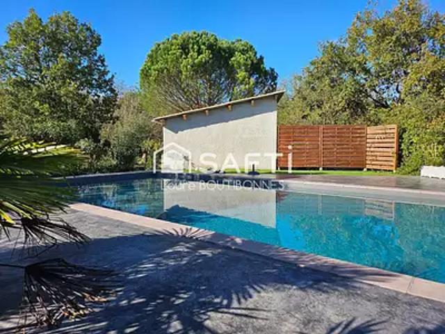 Saint Sulpice la Pointe 81370 Achat / Vente maison 7 pièces t7 piscine terrasse