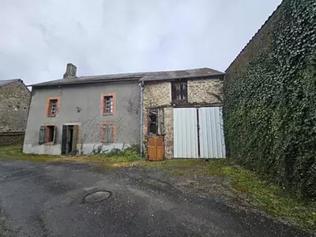 Saint Sulpice le Guérétois 23000 Achat / Vente maison 2 pièces t2 cave