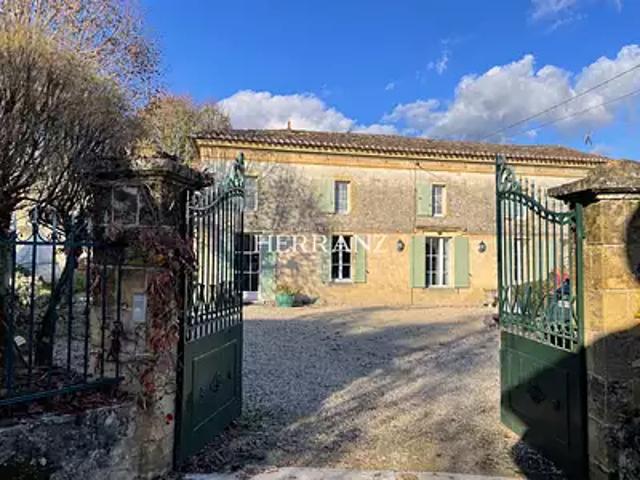 Sainte Colombe 33350 Achat / Vente maison 7 pièces t7