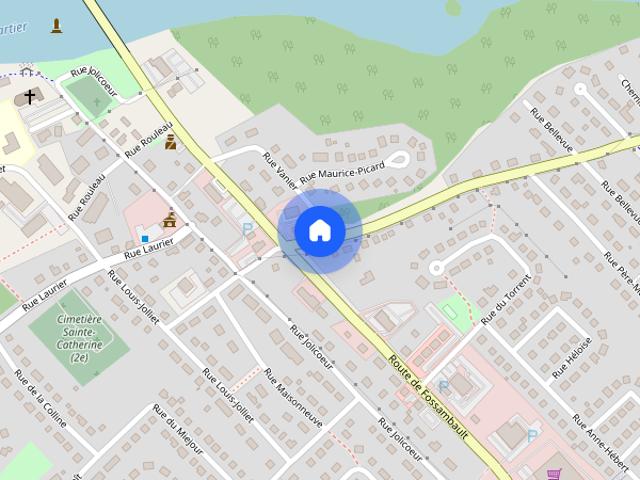 Sainte Catherine de la Jacques Cartier – Appartement 3 1/2 neuf et tranquille à louer