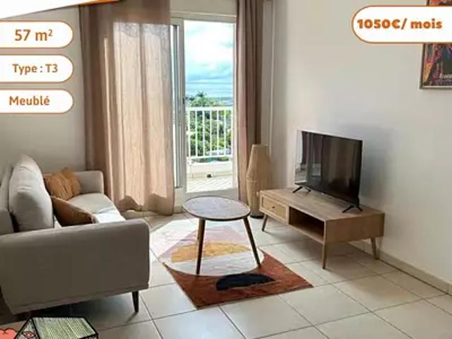 Sainte Clotilde 97490 Location appartement 3 pièces t3