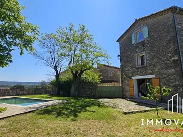Sainte Croix de Quintillargues 34270 Achat / Vente maison 7 pièces t7 piscine