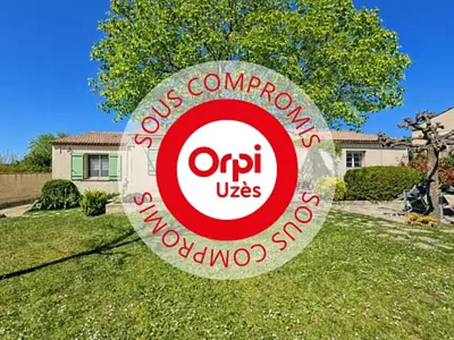 Sainte Anastasie 30190 Achat / Vente maison 4 pièces t4 piscine jardin