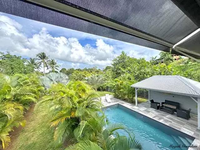 Sainte Anne 97180 Achat / Vente maison 5 pièces t5 piscine jardin