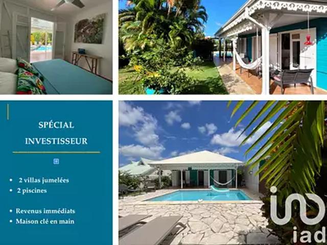 Sainte Anne 97227 Achat / Vente maison 8 pièces t8 piscine