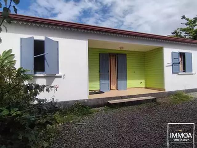 Sainte Anne 97437 Achat / Vente maison 4 pièces t4