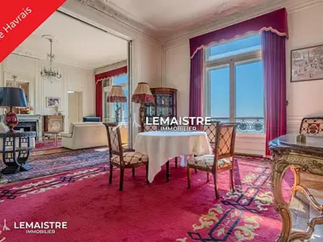 Sainte Adresse 76310 Achat / Vente appartement 6 pièces t6 au dernier étage cave