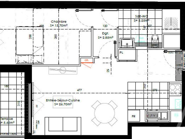Sainte Geneviève des Bois Vente Appartement 91