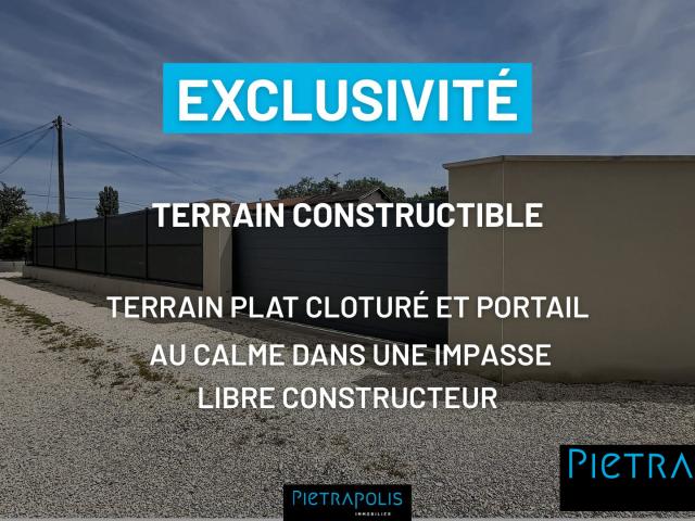 Sainte Euphémie Vente Terrain 01