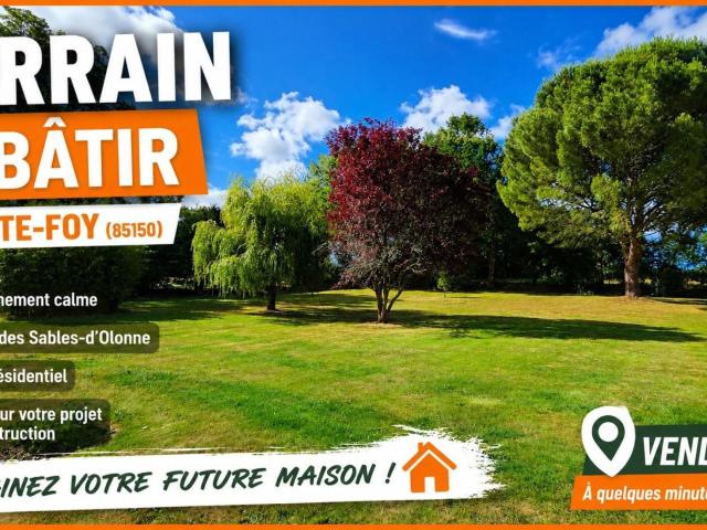 Sainte Foy Vente Terrain 85