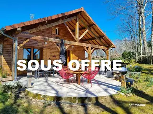 Sainte Fortunade 19490 Achat / Vente maison 4 pièces t4 jardin terrasse