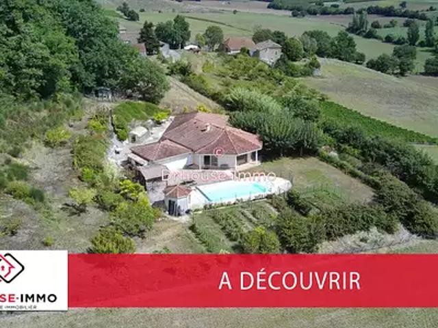 Sainte Juliette 82110 Achat / Vente maison 4 pièces t4 piscine terrasse